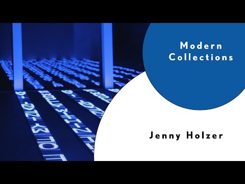 Modern Collections - Jenny Holzer, Kind of Blue, 2012