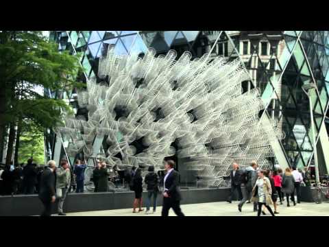 Sculpture in the City 2015: Forever by Ai Weiwei installation time lapse