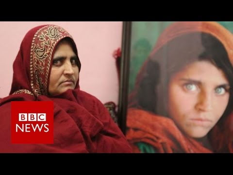 Afghan &#039;green-eyed girl&#039; on her future - BBC News
