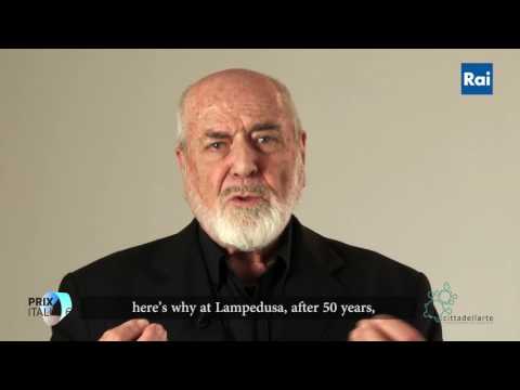 Video message by Michelangelo Pistoletto about the Venus of the Rags on Lampedusa