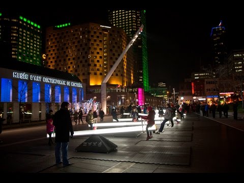 Seesaw Installation Impulse at Place des Spectacles