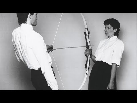 Marina Abramović &amp; the arrow that could have easily taken her life (Rest Energy, 1980)