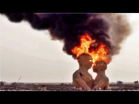 Watch $265k Burning Man 2014 Embrace Burn