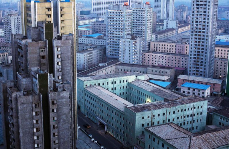 David Guttenfelder - A view of central Pyongyang, North Korea