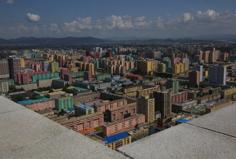 David Guttenfelder - Pyongyang viewed from the top of the torch-tipped Juche Tower.