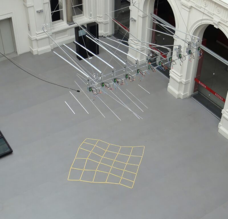 David Bowen – Tele-Present Water, 2011, installation view, The National Museum in Wroclaw, Poland