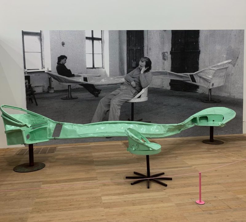 Franz West - Eo Ipso, 1987, installation view, Tate Modern