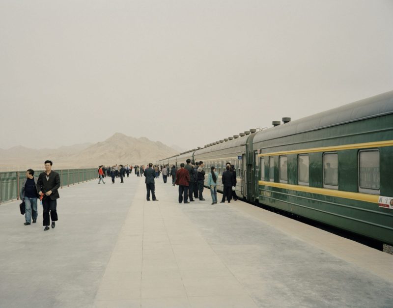 Nadav Kander – Qingzang Railway, Qinghai Province, 2007
