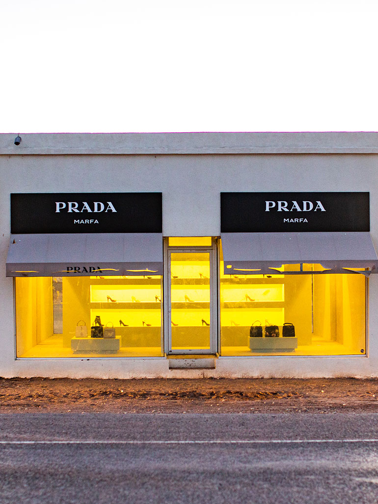 Elmgreen & Dragset created Marfa's own Prada store