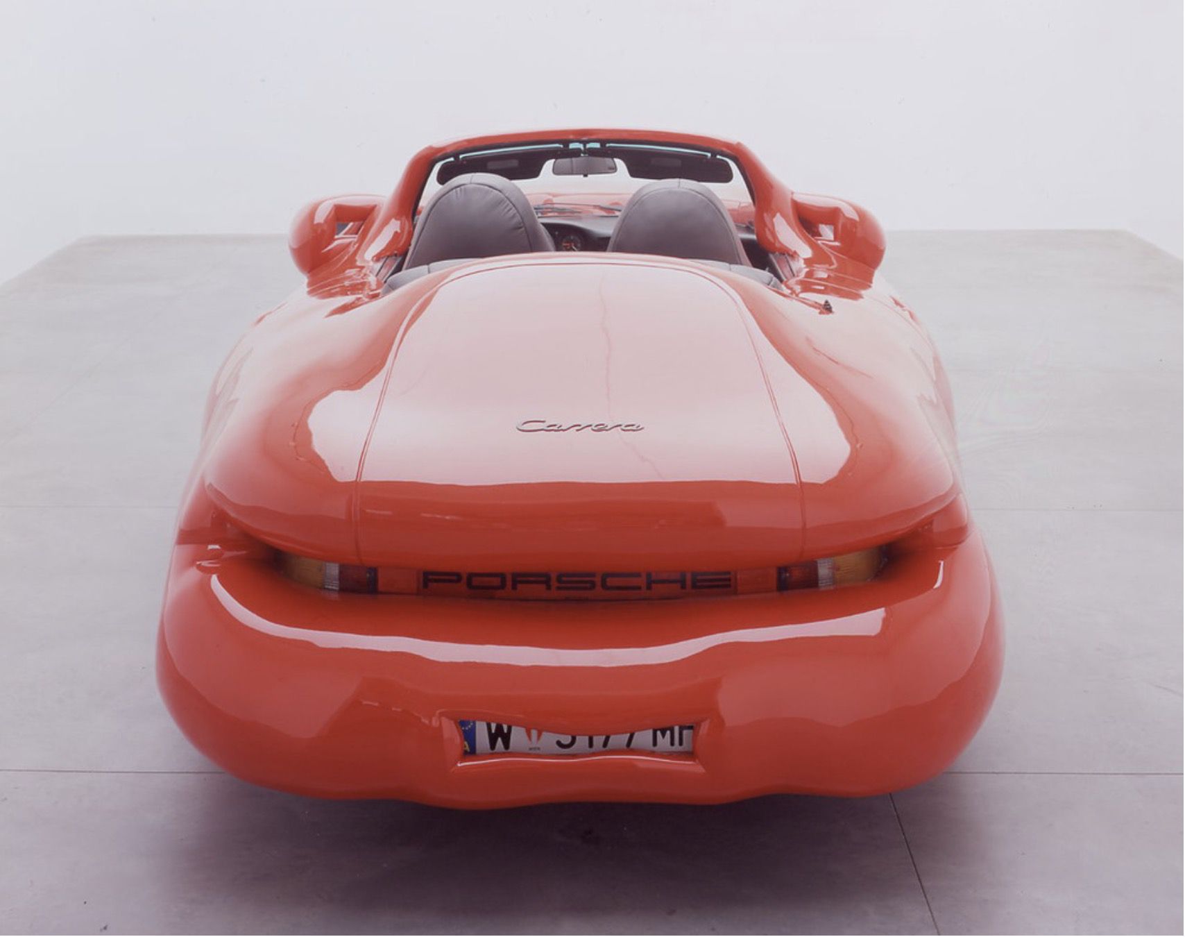 Looking at Erwin Wurm’s Fat Cars will make you laugh