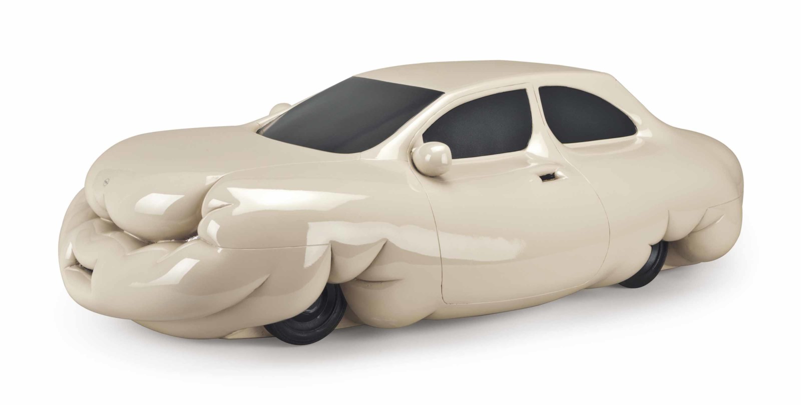 Looking at Erwin Wurm’s Fat Cars will make you laugh