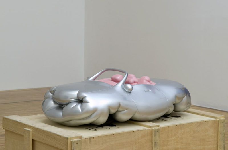 Erwin Wurm - Fat car convertible, 2005, polyester, 105 x 63 x 31 cm