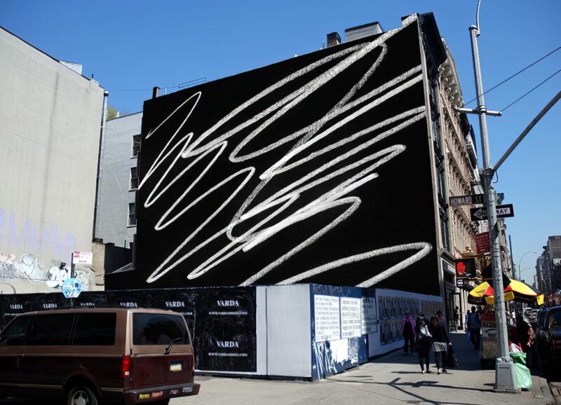 Karl Haendel – Scribble (digital rendering), 441 Broadway, New York
