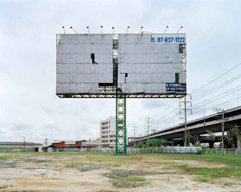 Sunghee Lee - Panneaux - Empty Billboard (Thailand)