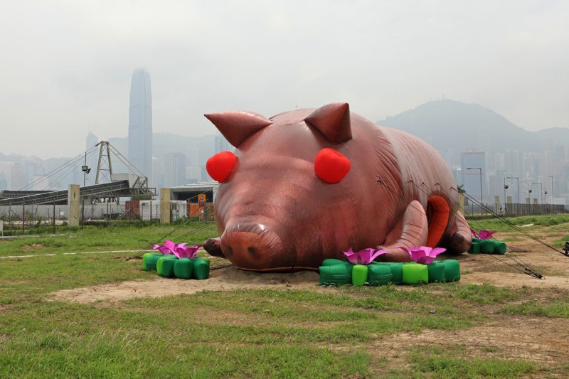 Cao Fei - House of Treasures (珠玉滿堂), 2013, installation view, West Kowloon Cultural District, 2013