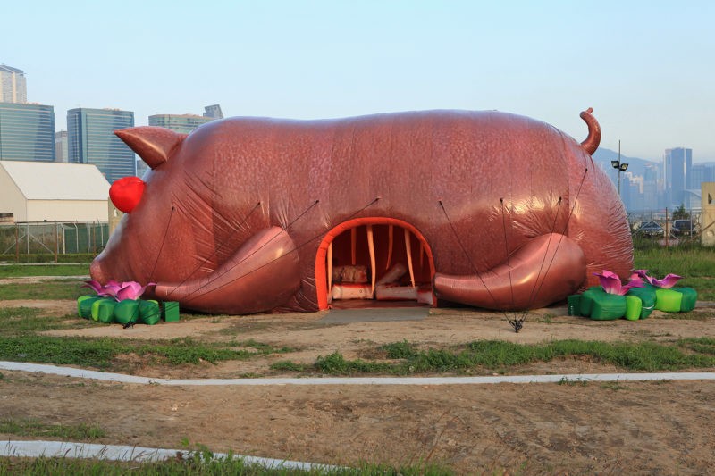 Cao Fei - House of Treasures (珠玉滿堂), 2013, installation view, West Kowloon Cultural District, 2013