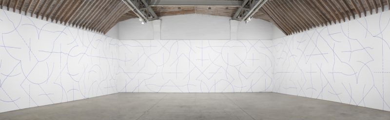 Sol LeWitt - Wall Drawing #122 (1972)