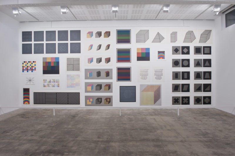 Sol Lewitt - Exhibition Pyramides, Marian Goodman, Paris, Nov 17, 2012 – Jan 19, 2013