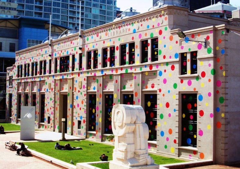 Yayoi Kusama - Dots for Love and Peace, 2009, City Gallery Wellington, New Zealand