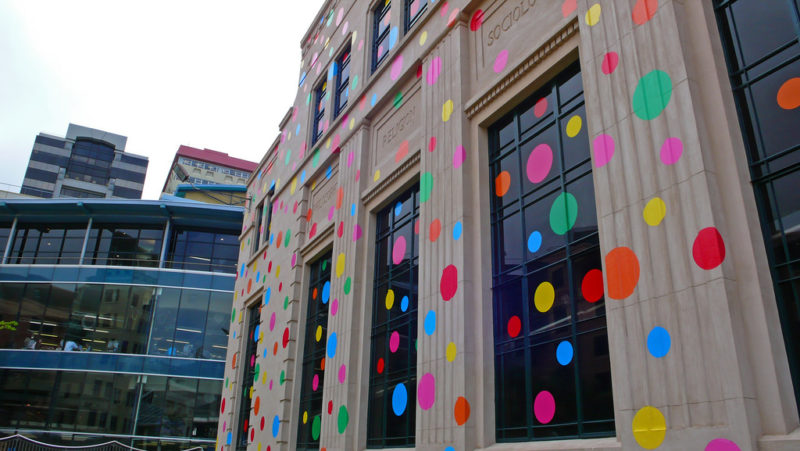 Yayoi Kusama - Dots for Love and Peace, 2009, City Gallery Wellington, New Zealand