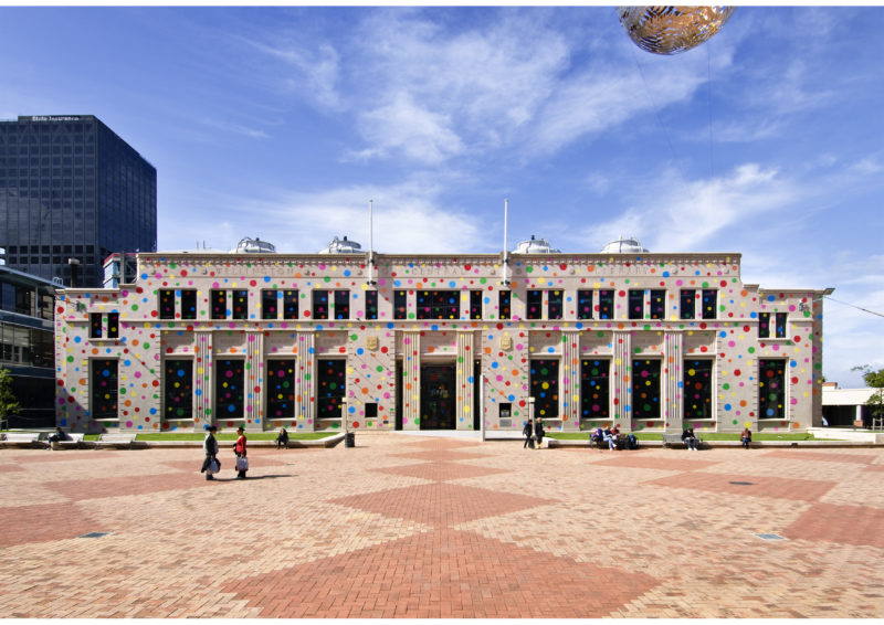 Yayoi Kusama, Dots for Love and Peace, 2009, City Gallery Wellington, New Zealand