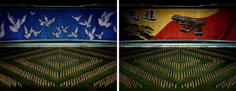 Andreas Gursky - Pyongyang II Diptychon, 2007