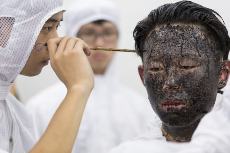 Zhang Huan - Family Tree, 2015, installation view, 15 Rooms, Long Museum West, Shanghai