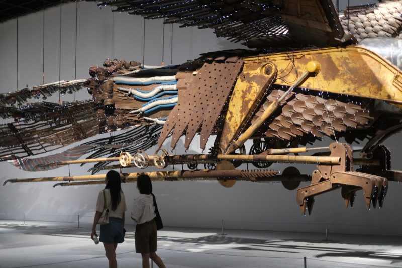 Xu Bing – Phoenix, installation view, Museum of Art Pudong, Shanghai, 2022