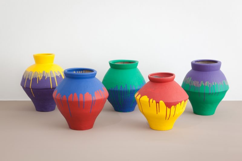 Ai Weiwei - Coloured Vases, 2006