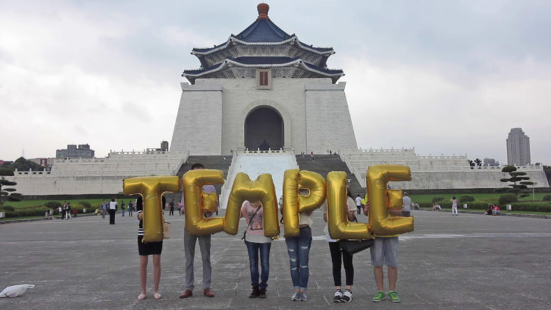 Silence Was Golden, Balloon - Taipei, Taiwan - Chiang Kai-shek Memorial Hall - Temple