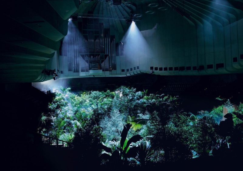 Pierre Huyghe - A Forest of Lines, Sydney Opera House, 2008, photo Paul Green