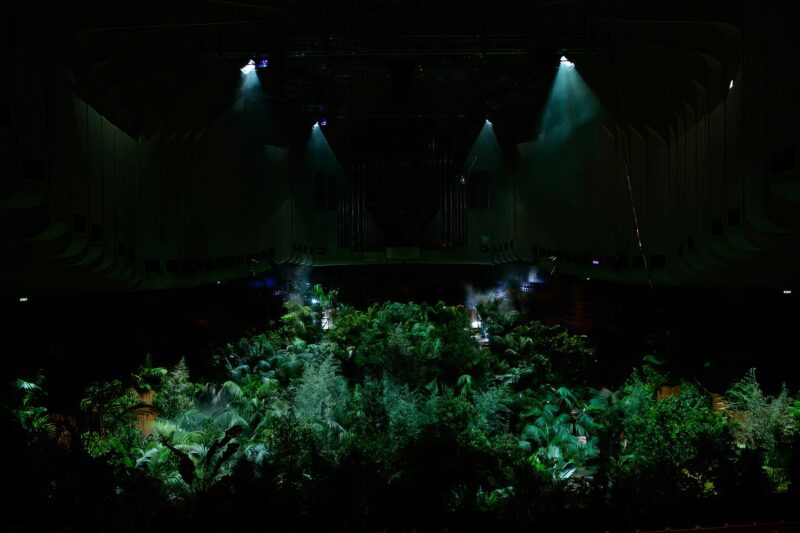 Pierre Huyghe – A Forest of Lines, 2008, Concert Hall at Sydney Opera House, 16th Biennale of Sydney