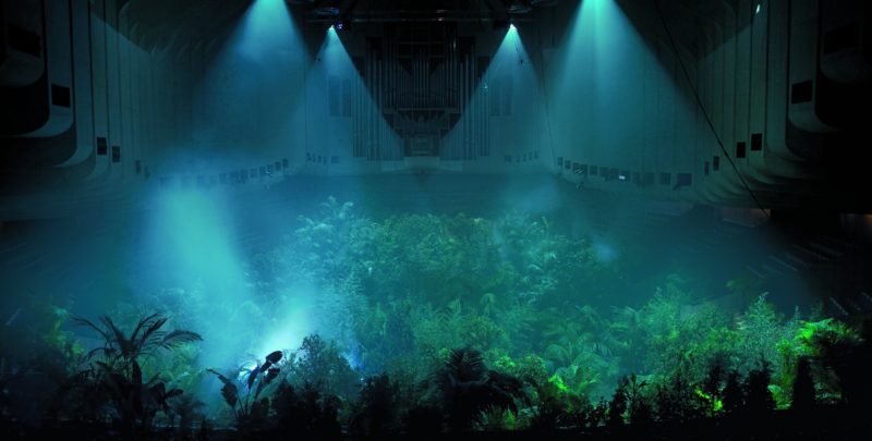 Pierre Huyghe – A Forest of Lines, 2008. Concert Hall at Sydney Opera House, 16th Biennale of Sydney