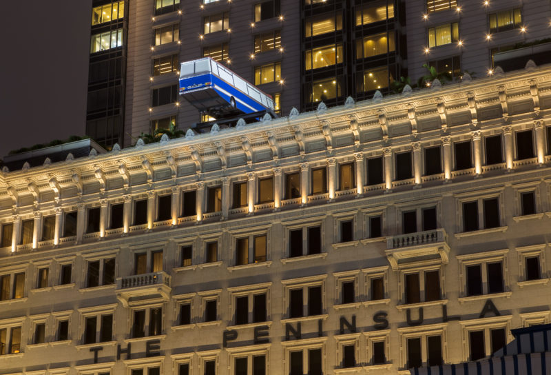 Richard Wilson - Hang On A Minute Lads... Ive Got A Great Idea - Peninsula Hotel, Hong Kong, 2015 - Night time