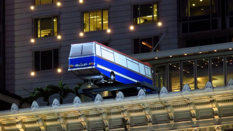 Richard Wilson - Hang On A Minute Lads... Ive Got A Great Idea - Peninsula Hotel, Hong Kong, 2015 - Night time