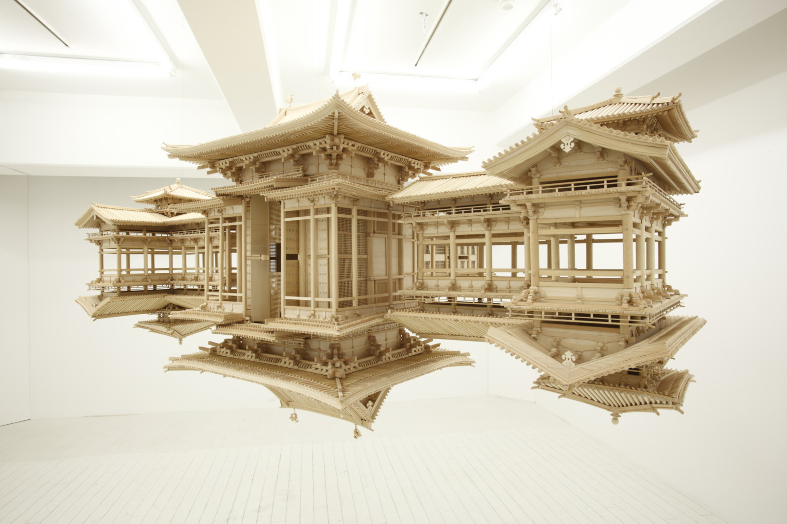 Takahiro Iwasaki’s intricate miniatures of ancient Japanese temples