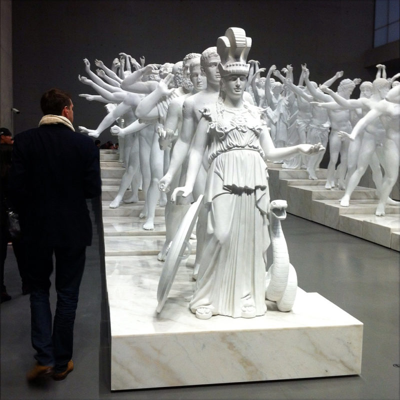 Xu Zhen, European Thousand-Arms Classical Sculpture, 2014, Long Museum, Shanghai, 2015