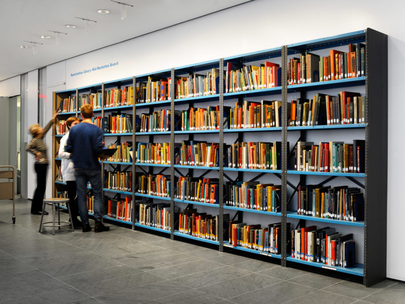 Andrew Beccone - Reanimation Library: Mid-Manhattan Branch. Museum of Modern Art, New York, 2012, Installation view, Photo Credit: Martin Seck