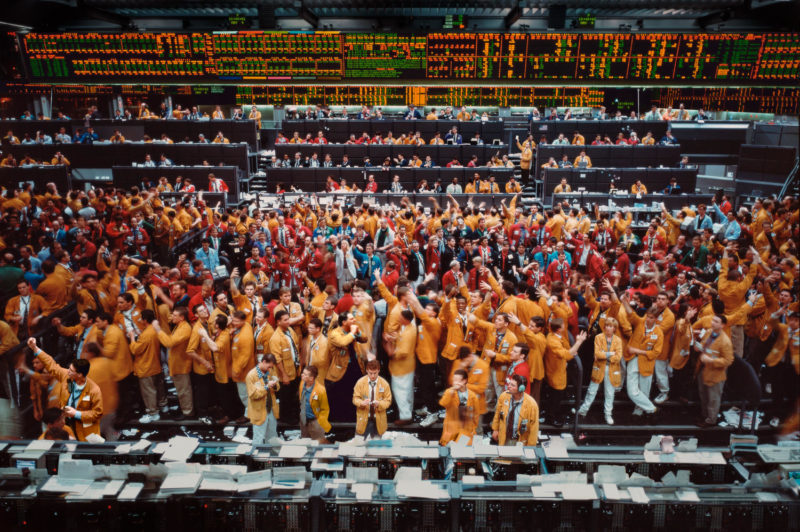 Andreas Gursky - Chicago Mercantile Exchange, 1997