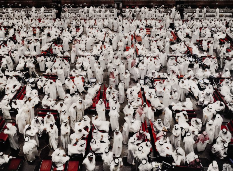 Andreas Gursky - Kuwait Stock Exchange II, 2007