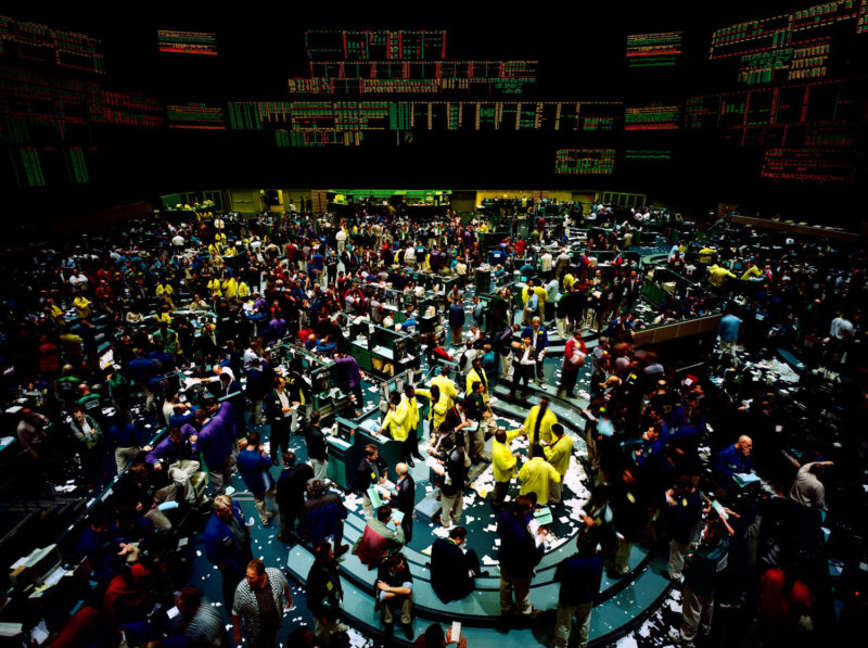 Andreas Gursky - New York, Merchantile Exchange, 1999