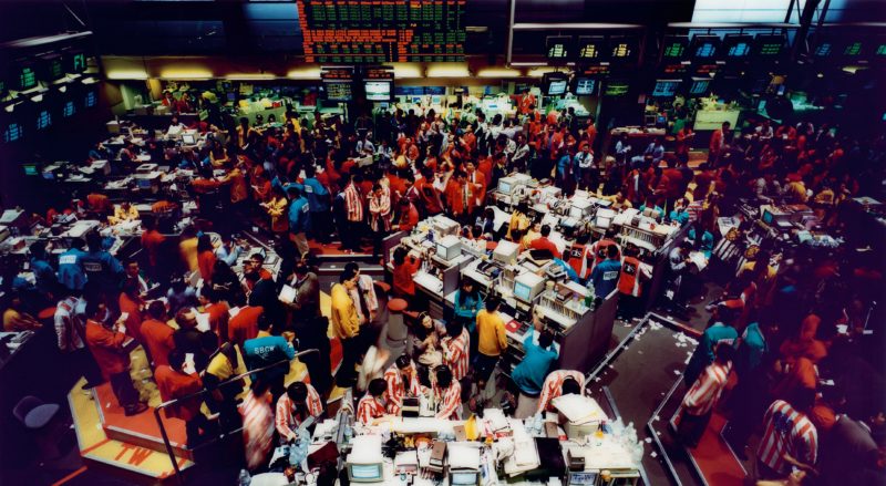 Andreas Gursky - Singapore Stock Exchange I, 1997