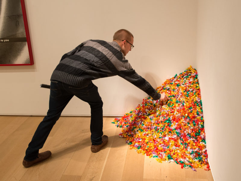 Felix Gonzalez-Torres - "Untitled" (Portrait of Ross in L.A.), 1991, The Art Institute of Chicago