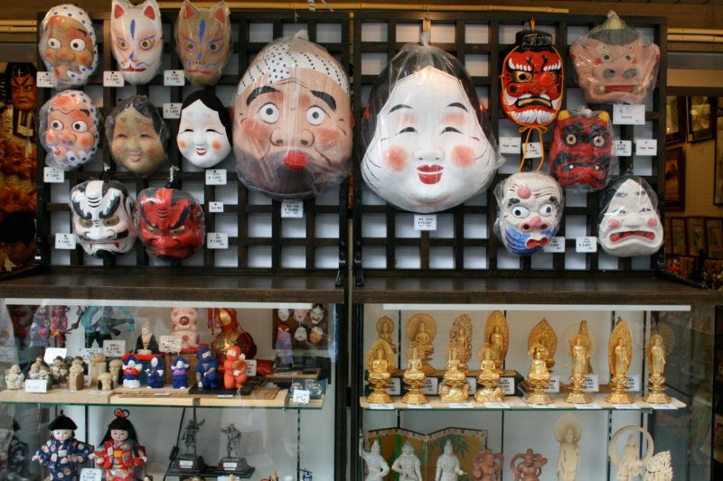 Traditional Japanese Masks