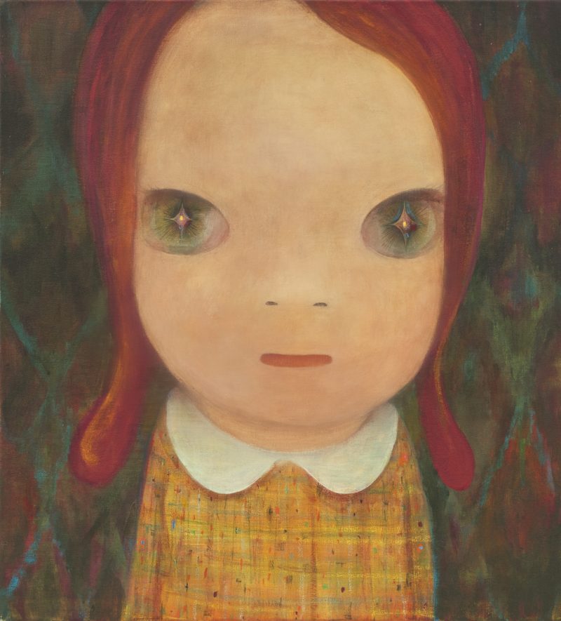 Yoshitomo Nara & Hiroshi Sugito, Marianne, 2004, framed acrylic on canvas, 66 by 60 cm