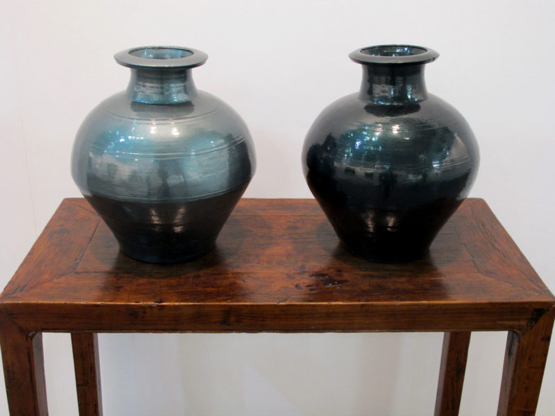 Ai Weiwei - Han Dynasty Vases in Auto Paint, 2013, Han Dynasty vases (202 BC-220 AC) and auto paint