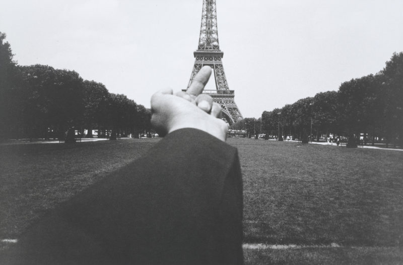 Ai Weiwei - Study of Perspective – Eiffel Tower, 1995-2003, Gelatin silver print, 38.9x59cm