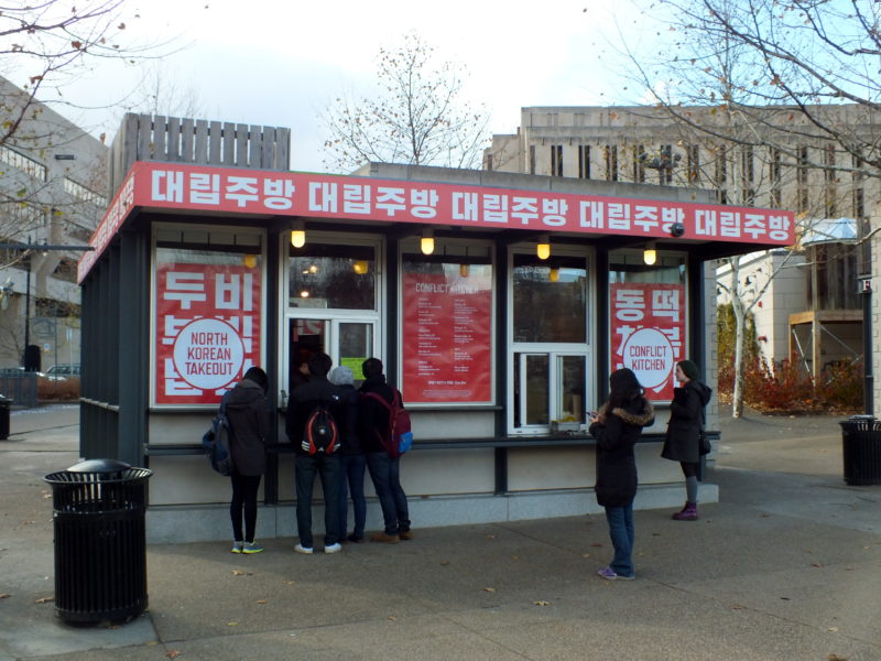 Conflict Kitchen - North Korean front