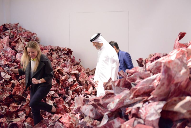 Imran Qureshi – And They Still Seek the Traces of Blood, 2013 - Salsali Private Museum, Dubai, UAE, 2014