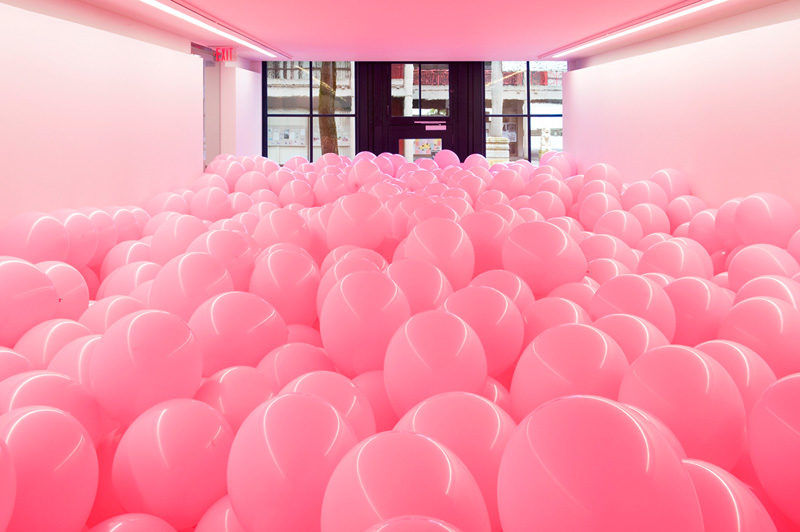 Martin Creed - Work No. 329. Half the air in a given space, 2004. Rennie Collection